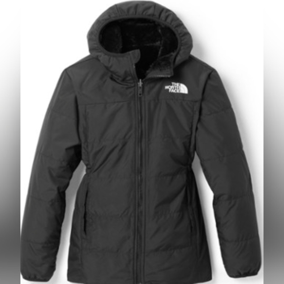 The North Face® Girls' Reversible Mossbud Jacket - Big Kids Size L New MSRP $139